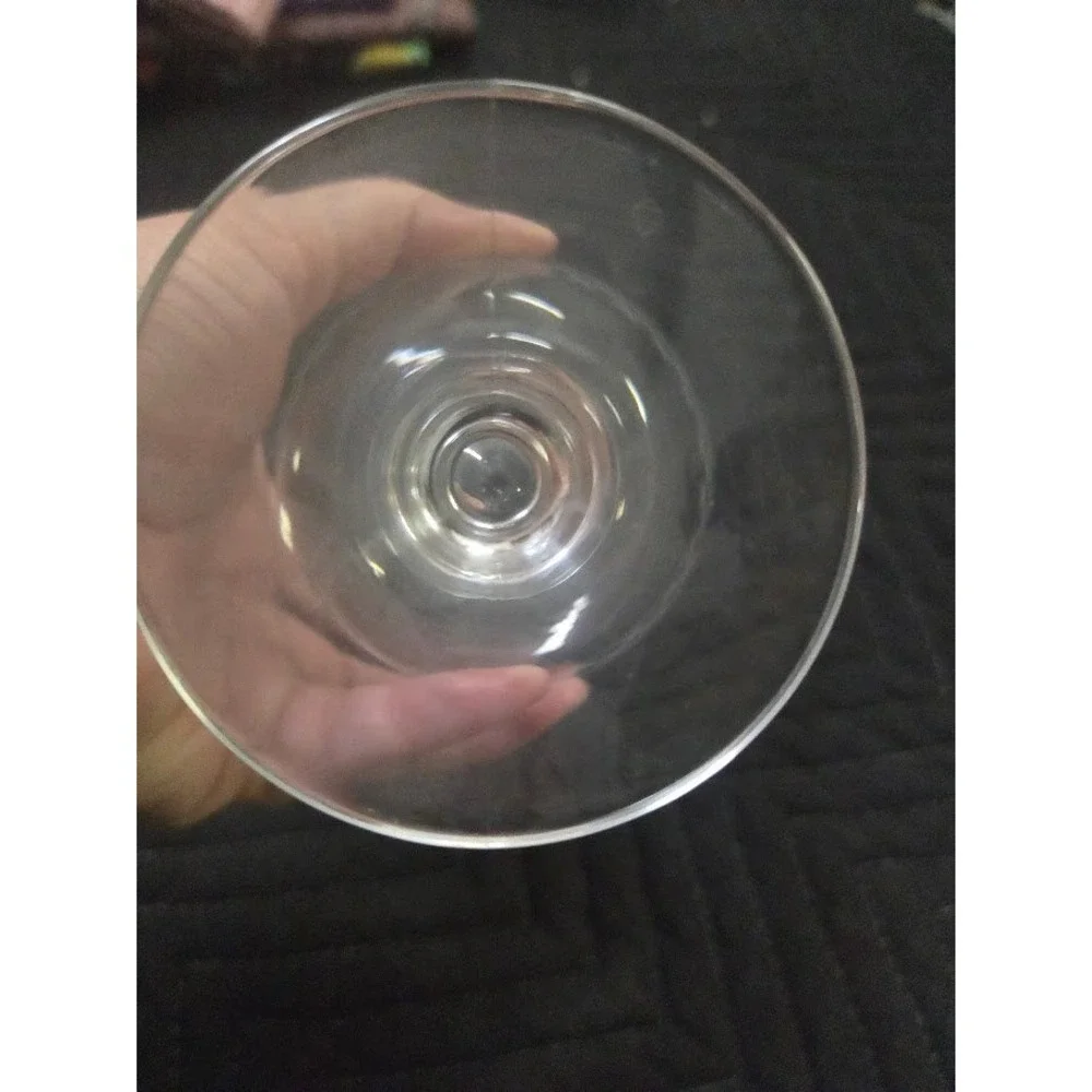 Vintage Etched Glass Footed Bud Vase Clear Crosshatch Lattice Pattern 8 Inch